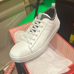 Martin Dingman Cameron Sheepskin Sneaker - white SIZE 9.5